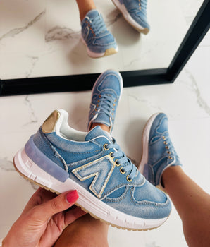 Aagje Denim Sneaker
