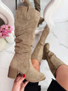 Bottes hautes Margo taupe