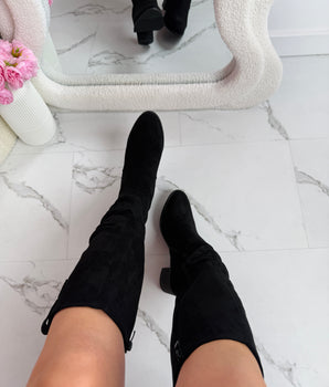 Margo Black High Boots