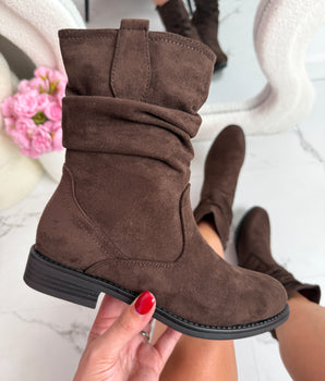 Noelle Brown Boots