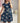 Elegent Dark Blue Dress