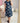 Elegent Dark Blue Dress