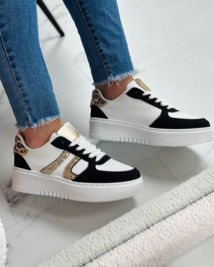 Athena Black Sneaker