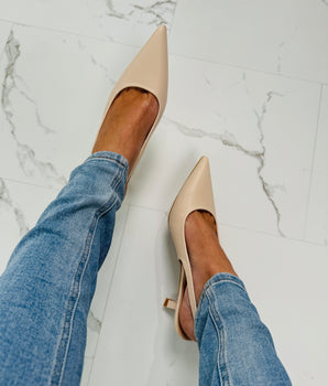 Date Night Beige Heels