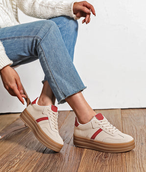 Dunia Beige Sneaker
