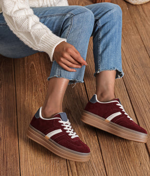 Dunia Bordeaux Sneaker