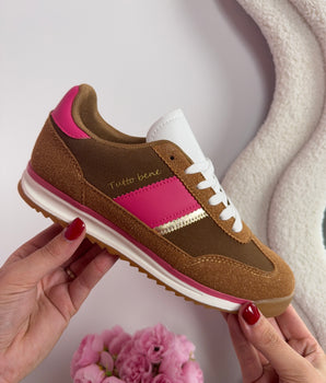 Tutto Bene Peach Sneaker