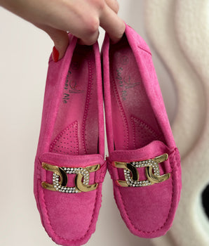 Kristel Fuchsia Loafer