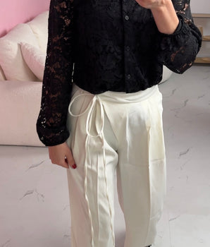 Relax White Pants