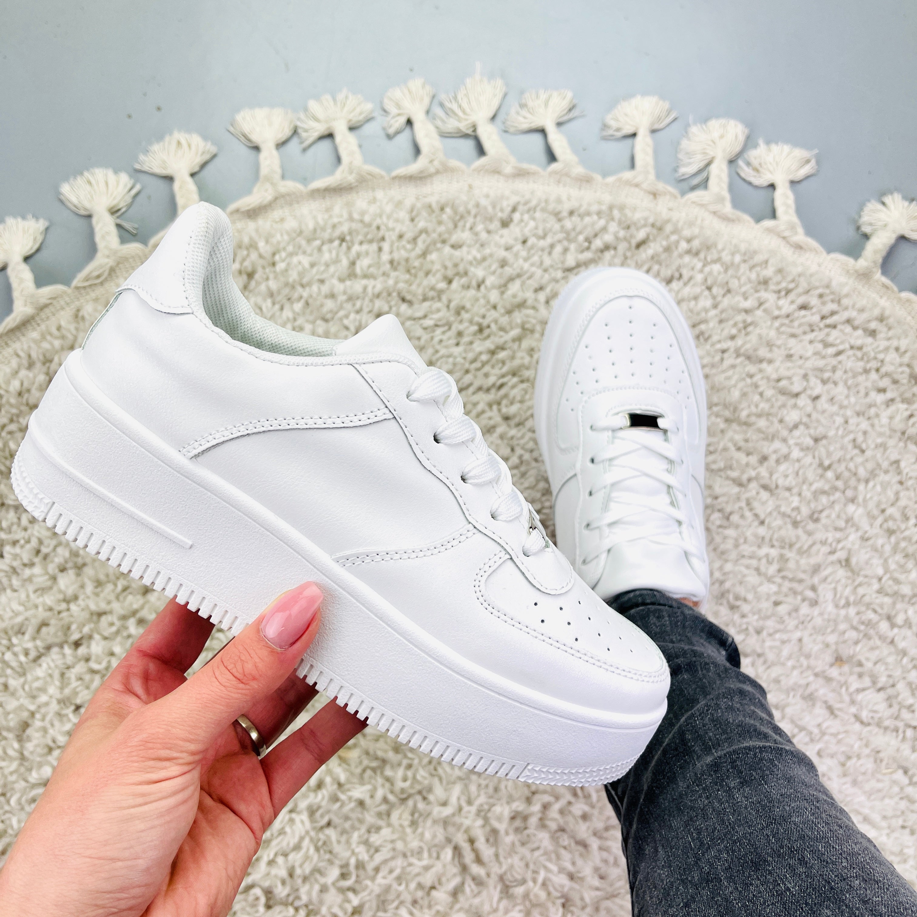 Platform White Sneaker