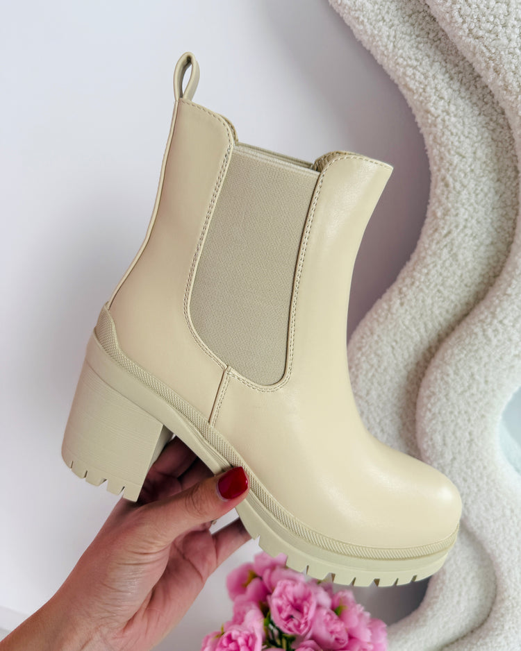 Kitty Beige Heels