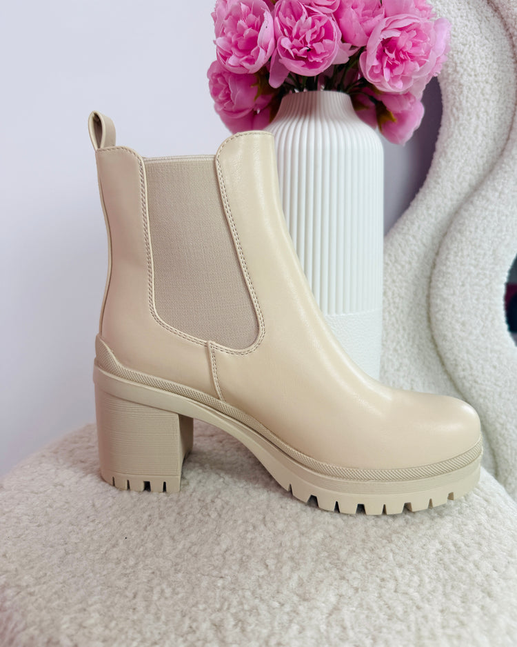 Kitty Beige Heels
