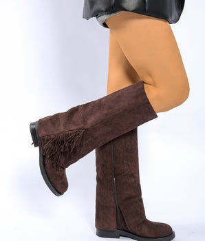 Monique Fringle Brown Boots