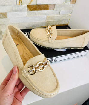 Valerie Beige Loafer