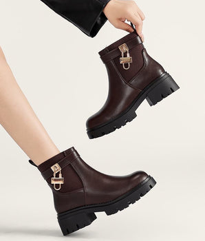 Cleo Enkellaars Bruin