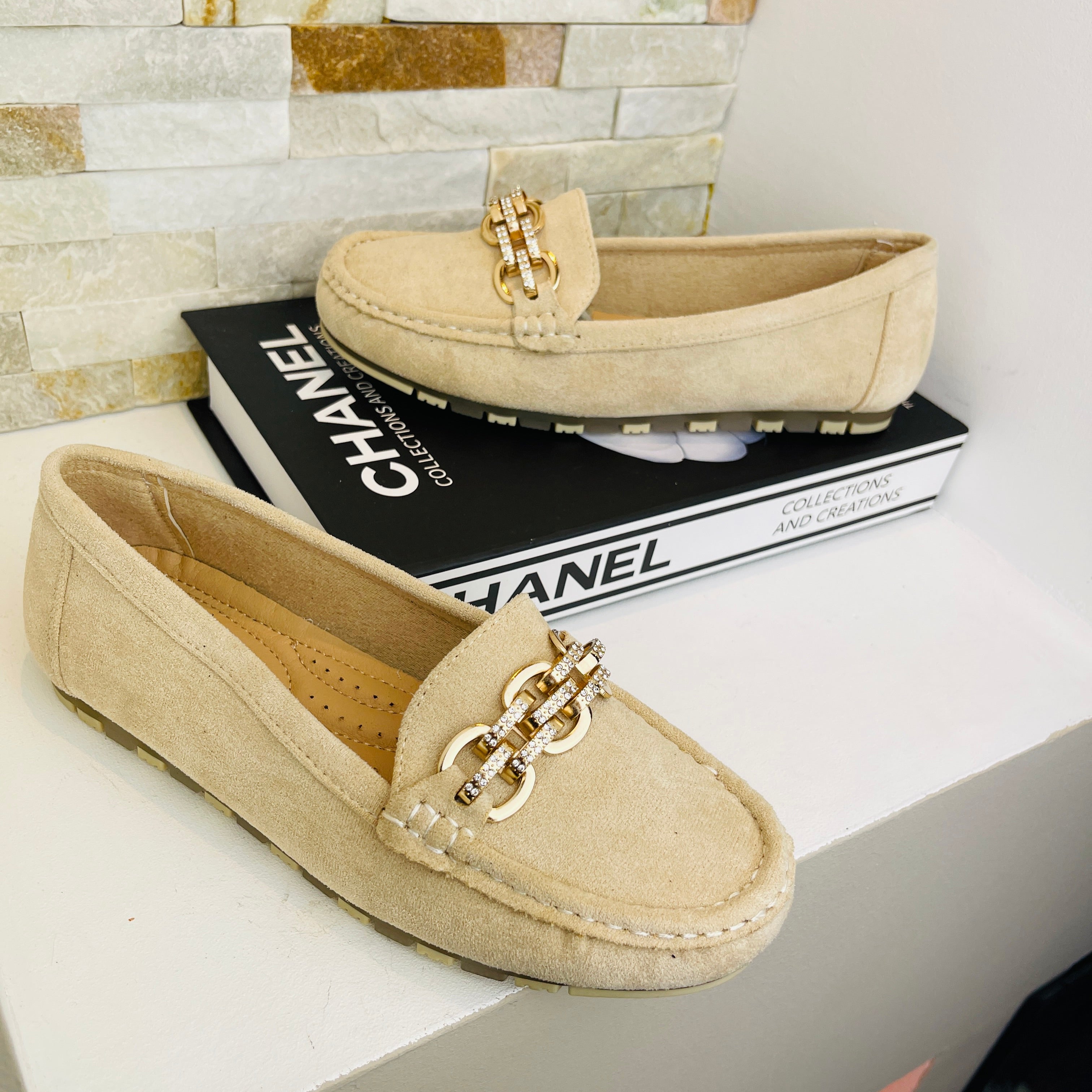 Valerie Beige Loafer