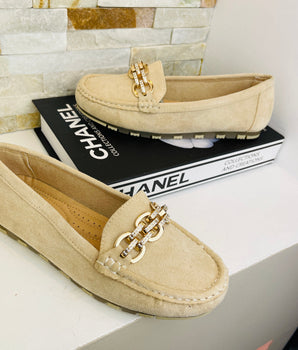 Valerie Beige Loafer