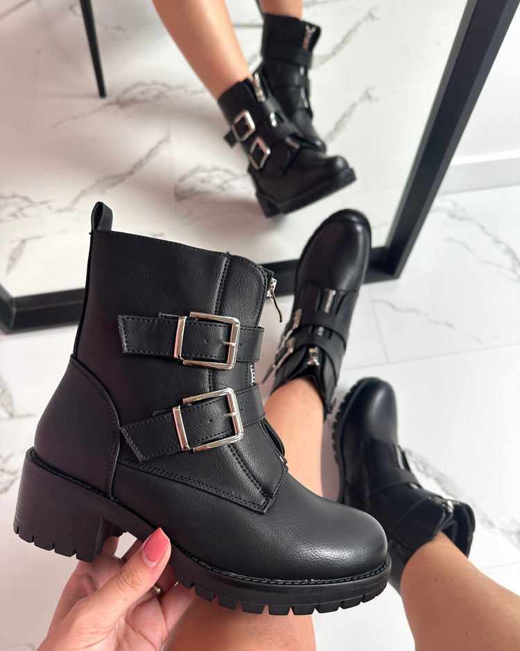 Gesp Black Boots