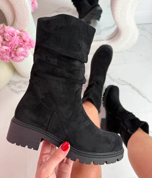 Marina Black Boots