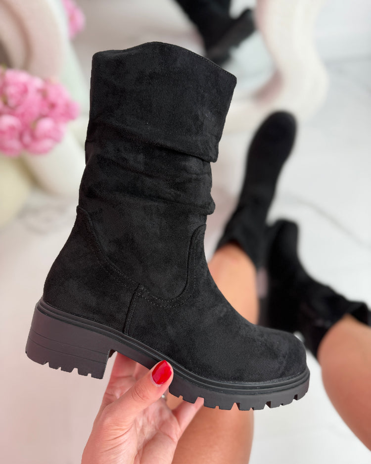 Marina Black Boots