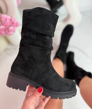 Marina Black Boots