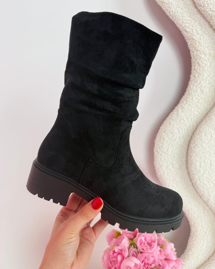 Marina Black Boots