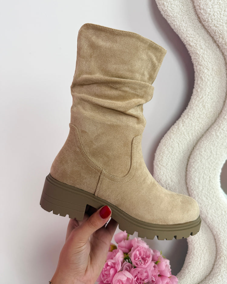 Marina Khaki Boots