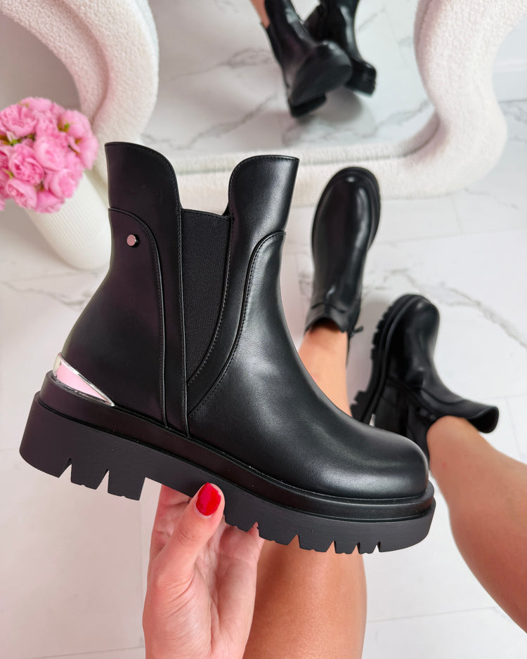 Xanne Black Boots