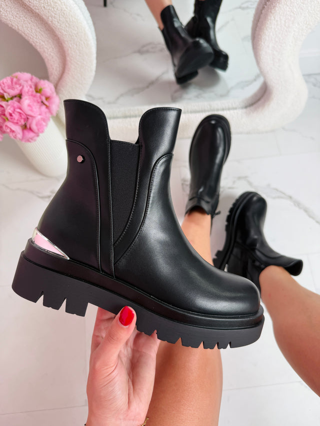 Xanne Black Boots