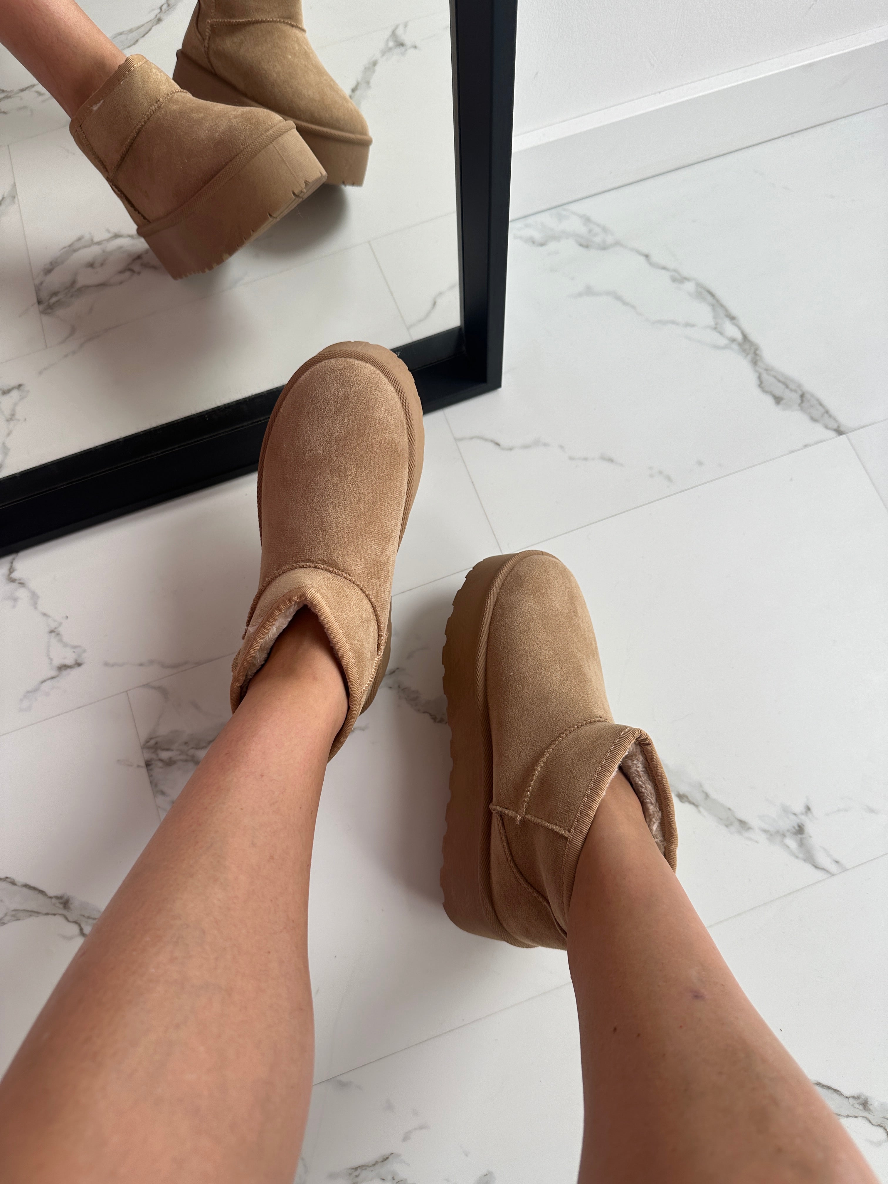 Colinda Khaki Boots