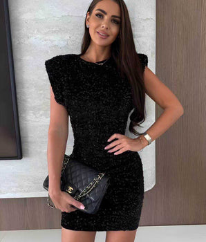 2825 Power Sequin Dress