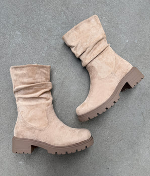 Marina Khaki -Stiefel