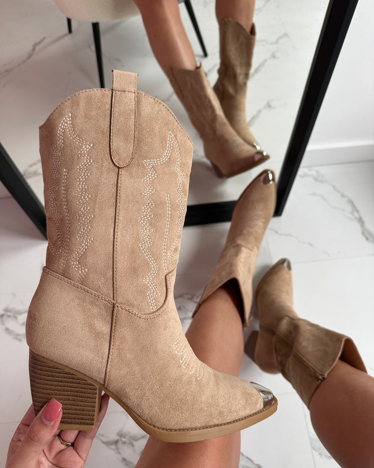 Roan Khaki Boots