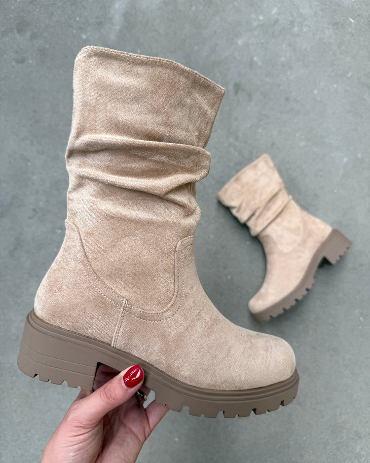 Marina Khaki Boots