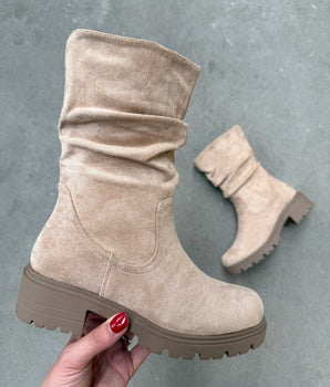 Marina Khaki -Stiefel