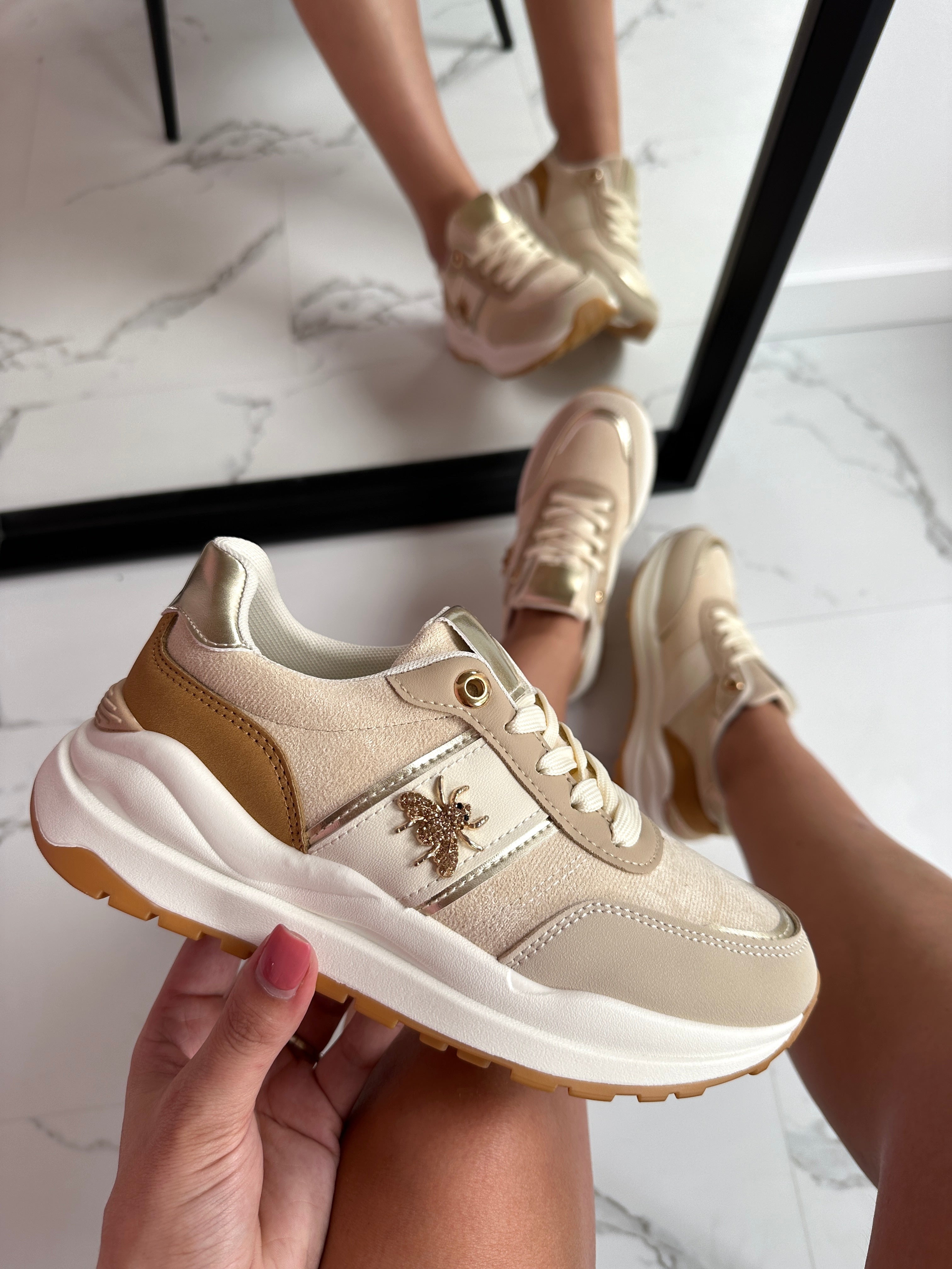 Sneaker Lana Beige