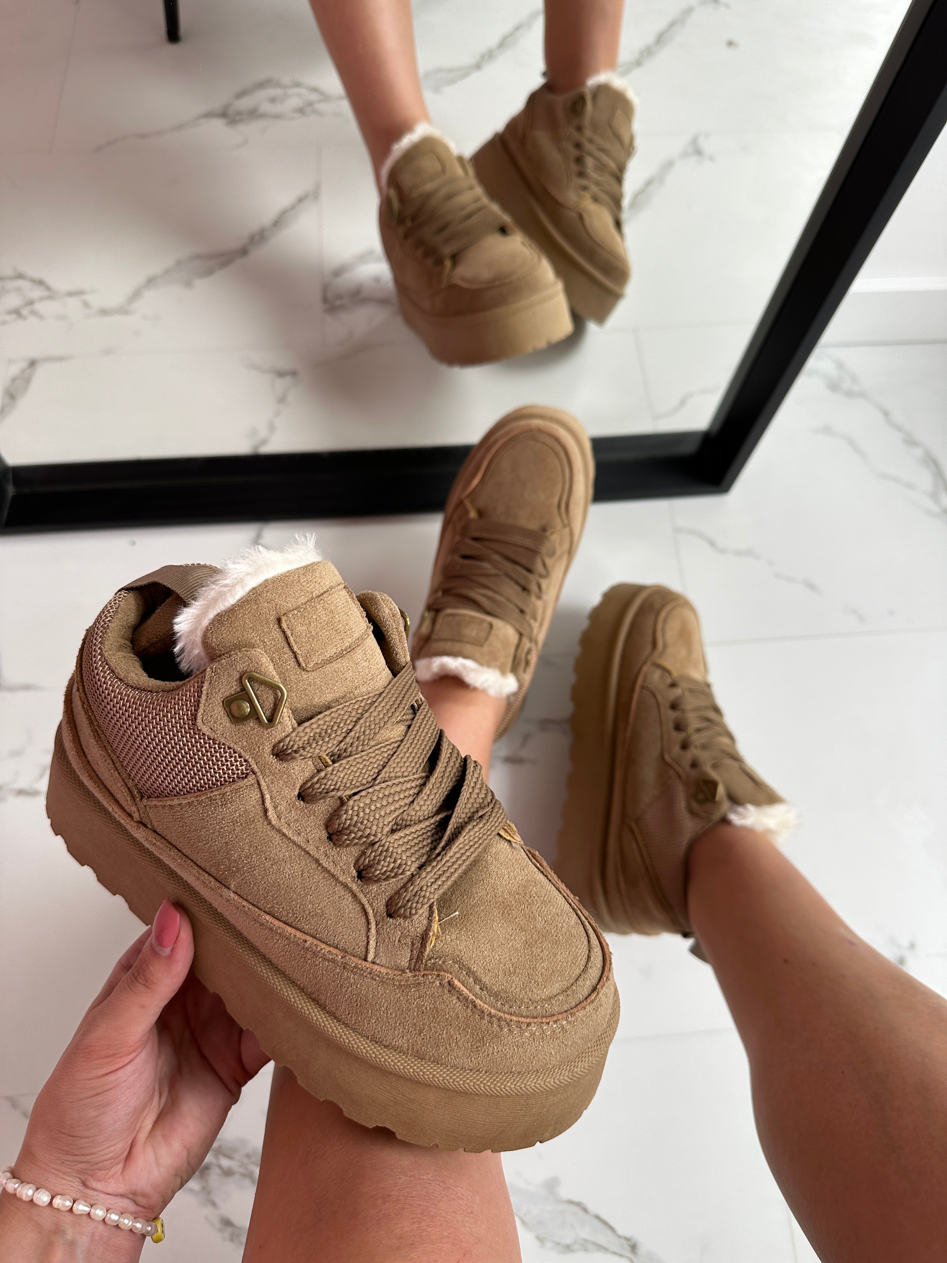 Plateau Fury Khaki Sneaker