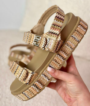 Lina Beige Sandaal