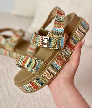 Lina Camel Sandaal