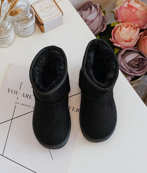 Bottes noires uggy enfants