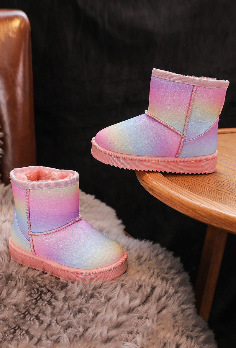 Kids Uggy Rainbow Boots