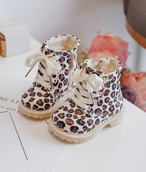 Bottes leo beige