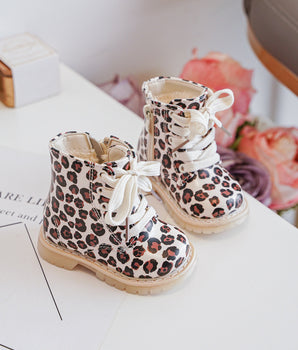 Bottes leo beige