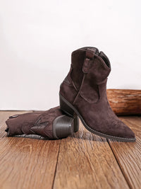 Ayse Brown Cowboy Boots