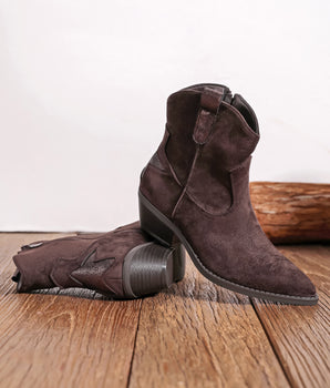 Ayse Brown Cowboy Boots
