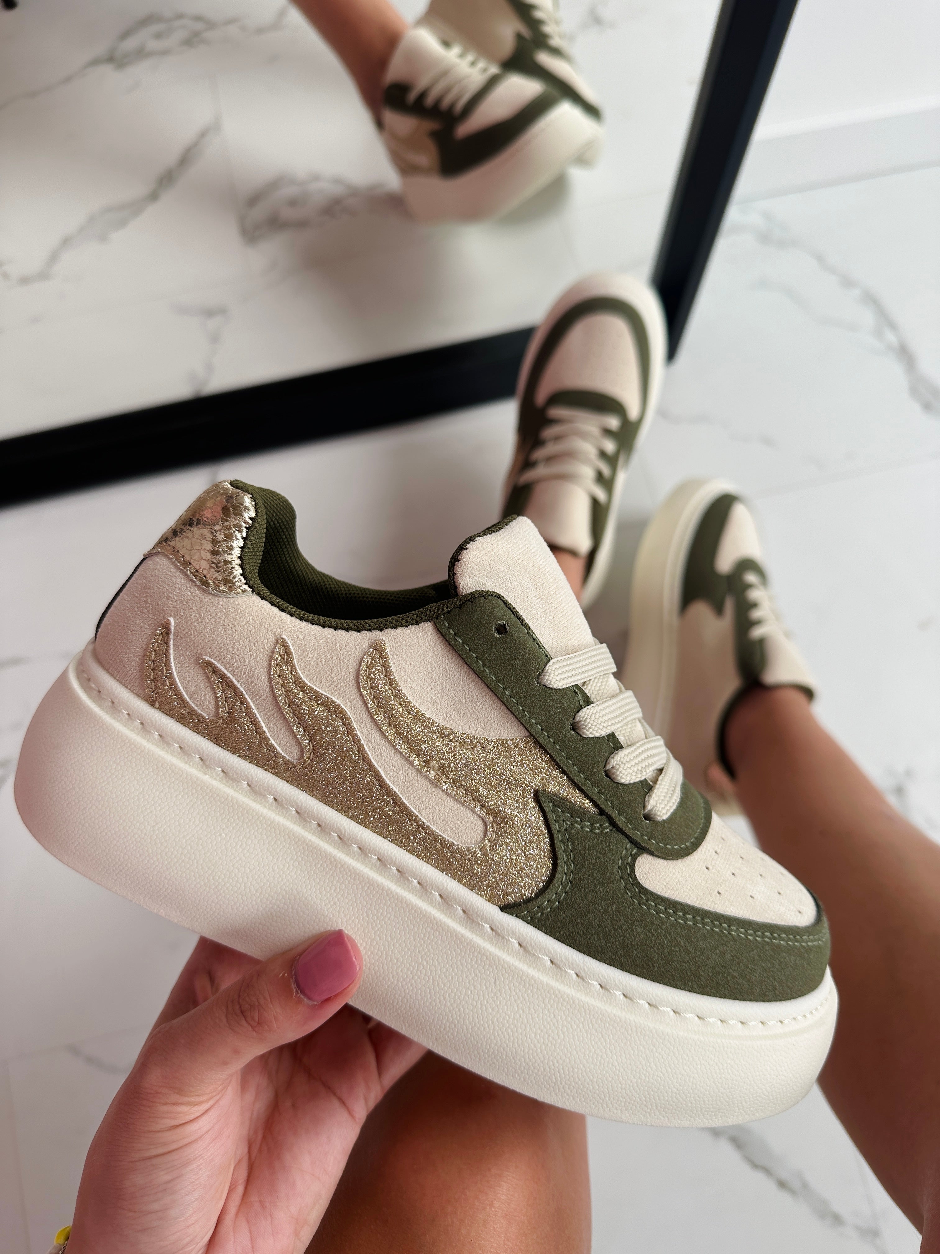 Sneaker Green Fuego