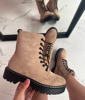 Martina Khaki Boots