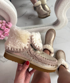 Semy Gold Boots