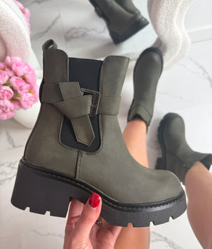 Bianca Green Boots