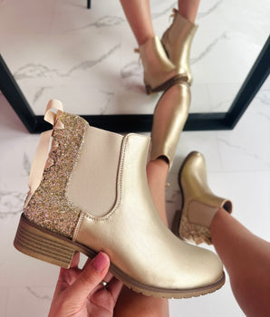 Elsa Gold Boots